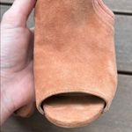 Michael Kors Blush Pink Suede Leather Peep Toe High Heels - Size 8.5 Photo 8