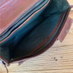 Women Vintage Leather Saddle ,Messenger Brown Leather Messenger Cross Body Bag Photo 7