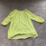 Worthington  Lemon Lime Yellow Dress SIZE 2X Photo 6