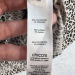 Chico's 3 US XL 16 Micro Cheetah East West Top Animal Print Blouse Safari Women’s Photo 8