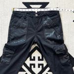 Joie  Okana B Cropped Cargo Skinny Ankle Pant in Caviar Black Size 29 Photo 6