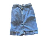 Gap  women's size 26 midi denim skirt Photo 1