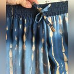 Chasing unicorns under the sea appliqué embroidered pants Blue Size XS Photo 12