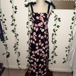 As You Wish As U Wish Juniors' Lily Rose Tie Shoulder Maxi Dress Photo 3