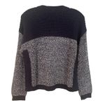 Tribal Crew Neck Colorblock Knit Sweater Womens Small Petite Navy Preppy Classic Blue Size undefined Photo 8