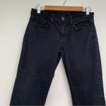 J Brand Black Straight Leg Gigi Ankle Jeans Womens 27 High Rise Denim Casual Photo 1