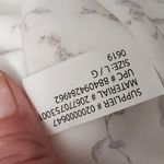 CHAPS lavender white floral no iron cotton button down size large Photo 10