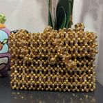 SAMANTHA HESKIA ✨Chic Gold Clutch for Elegant Evenings Photo 14