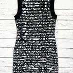 London Times Black & Whites Layered Ruffle Mini Dress Size 8 Medium Photo 7