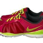 Nike  TR2 Womens Running Shoes Pink Lime Flex Training Sneakers Size 9.5 M Photo 4