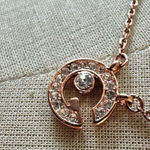 Rose gold G monogram pendant necklace Photo 5