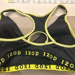 IZOD Bra  Black Sports Bra with Yellow Accents-great shape! Photo 4