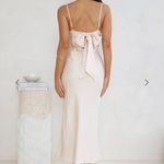 Hello Molly SOPHISTICATED SATIN SLIP MIDI DRESS CHAMPAGNE Photo 1