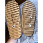 Larroude Vail Winter Snow Boots Women's 5 Beige Faux Fur Lace Up Waterproof S47 Photo 5