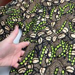 ALC Frank A.L.C. Emory Chocolate Brown Peach‎ Green Quilted Asymmetrical Jacket Small NEW Photo 12