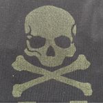 Lululemon  x SoulCycle Women’s Size 4 Black Green Skull Cropped Leggings Photo 2