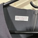 Brunello Cucinelli  women’s wool dress size large black knee length Photo 1