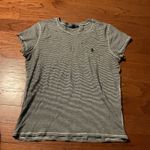 Ralph Lauren  Women's pin Striped Crew Neck T Shirt Size XL TG Photo 0