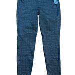 Liverpool Los Angeles Jacqueline Printed Skinny Pants Sz 10 NEW Black Gray Plaid Photo 0