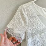 The Kooples [] White Crinkled Lace Dress-Size Medium Photo 6