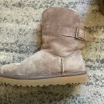 UGG Boots Grey With Diamond Buckle Photo 2