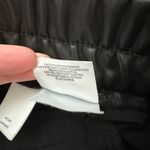 Anne Klein Black Elastic Waist Faux Leather Casual Pull-On Ankle Pants Size XL Photo 5