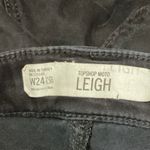 Topshop Moto Leigh Women's Black Distressed Ripped Skinny Denim Jeans Pants 24 Photo 2