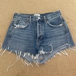 AGOLDE Cutoff Denim Shorts Photo 0