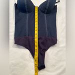 Revolve Sabina Body Suit in Indigo, Size S Photo 9