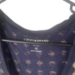 Lucky Brand Lucky‎ Brand Women Plus Size 1X Boho Medallion Persian Short Sleeve Shirt Photo 4