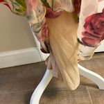 Rare London Rose Devore burnout velvet maxi dress coquette Sz 8 NWT Photo 11