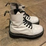Dr. Martens White Jadon Leather Boot Unisex Size 5W 4M EU36 Photo 8