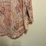 Rachel Zoe Multicolor Paisley Blouse Photo 5