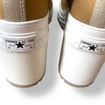 Converse Chuck 70 De Luxe Block Heel Sneakers Tan White Lace Up Size 10.5 Unworn Photo 7