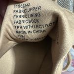 Torrid -branded sneakers nude/blush fabric upper, gold glitter toe cap Size 11W Photo 6