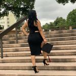 Olivaceous Oliváceos Gorgeous Black Dress Photo 5