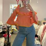 Anthropologie Babydoll Ruffle Top  Photo 1
