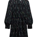 ZARA NEW  Women’s Printed Short Dress size S Long Sleeve Photo 2