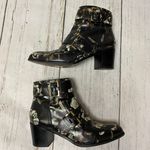 Jason Wu Floral Print Leather Ankle Buckle Booties size 40 Photo 6