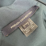 French Connection Echo Crepe One Shoulder Cocktail Party Dress Teal Size 4 NWOT Photo 10