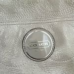 Coach F17940 Large Gray Patent Leather Baby Messenger Large Diaper Tote Bag Photo 11