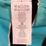 Michael Kors  Sweater Striped Lace-Up V-Neck Knit Top Blue Black Size XL Photo 7