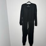 Vuori  Lux Henley Jumpsuit in black heather Size Small Photo 1