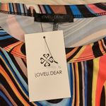 LoveU.Dear NWT stretch dolman top multi swirl M Size M Photo 3