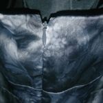 Newport News  16 Strapless Silver Floral Dreams Formal Dress Plus Photo 4