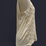 Chelsea & Theodore Cream Boxy Relaxed Tank Top White Size L Photo 2