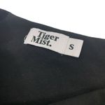 Tiger Mist Bodysuit Small Black One Sleeve Sexy Clubwear‎ Y2K Party Photo 3