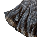 ALC Frank A.L.C. Button-Down Shift Dress 100% Silk Fun Print Short Sleeve Size 4 Women's Photo 3