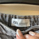 ZARA  Light Gray Denim Jean Shorts Photo 1