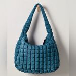 Quilted Carryall Bag from FP Movement by Free People In Endzone Blue NWT Photo 2